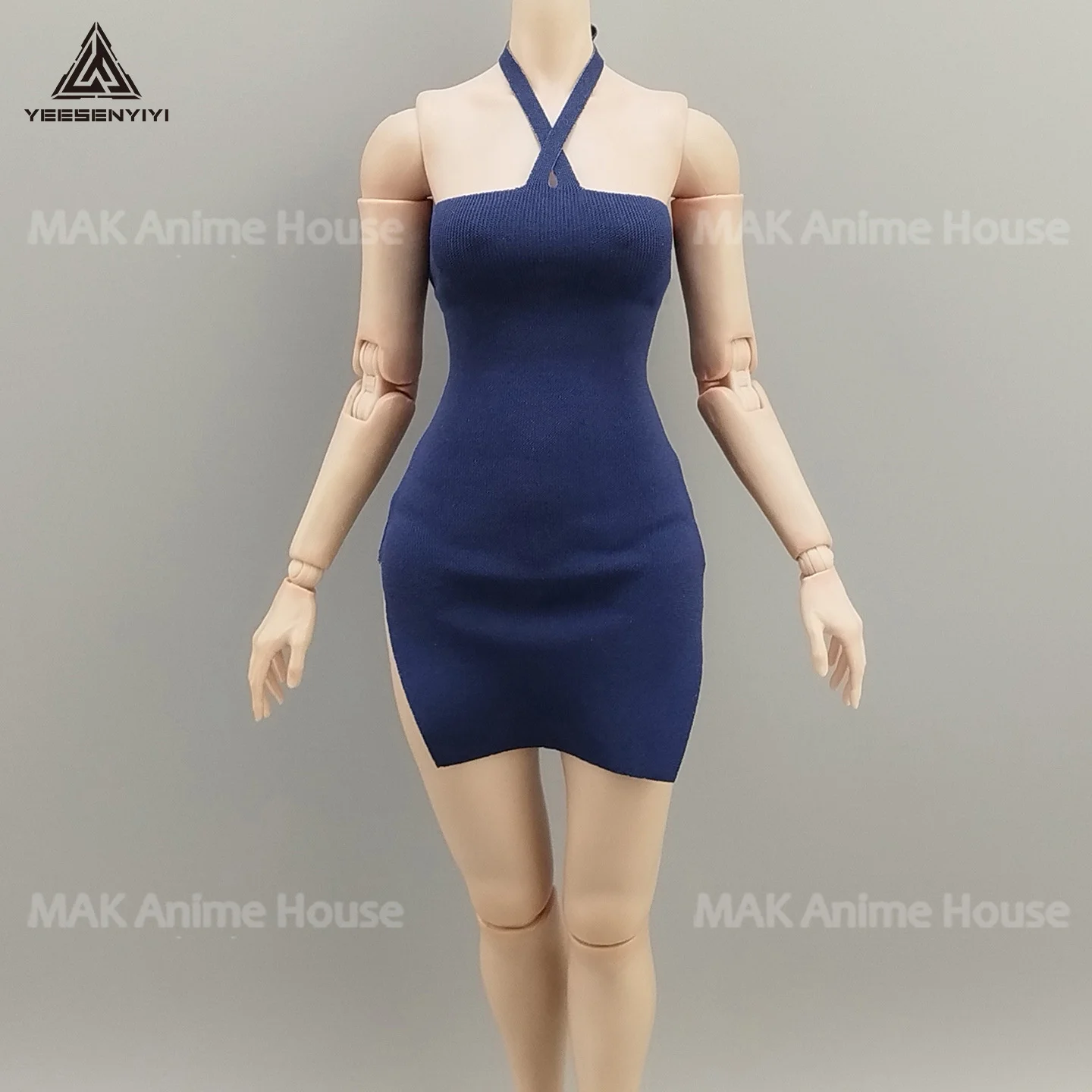 1/6 مقياس مرونة الإناث ضيق ملزمة تنورة قصيرة تشيباو الملابس نموذج ل 12 ''أنثى عمل الشكل الجندي الجسم الدمى