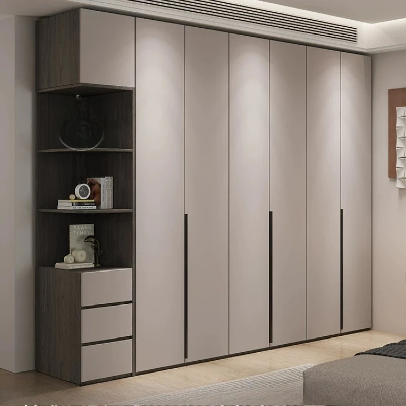 Tall Retro Wardrobes Fluted Bookcase Rack Storage Wardrobes Clearance Cabinet Muebles Para El Hogar Living Room Furniture