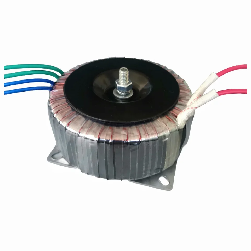 Customized 35W input 110V 220V 230V output 9V 12V 15V 18V 24V 45V audio toroidal transformer for audio amplifier