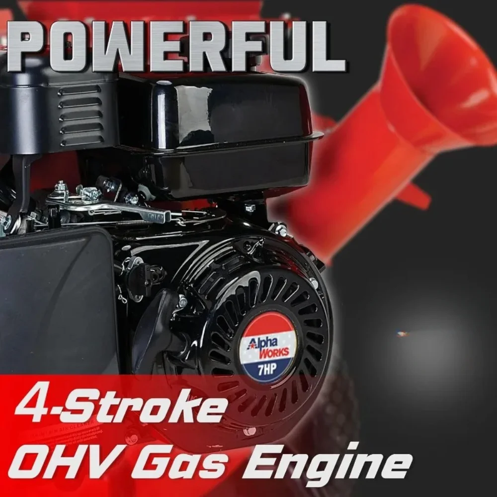 

B Измельчитель древесины, мульчер, сверхмощный газовый электропривод 3 в 1, многофункциональный, 3 дюйма, для лесных садов