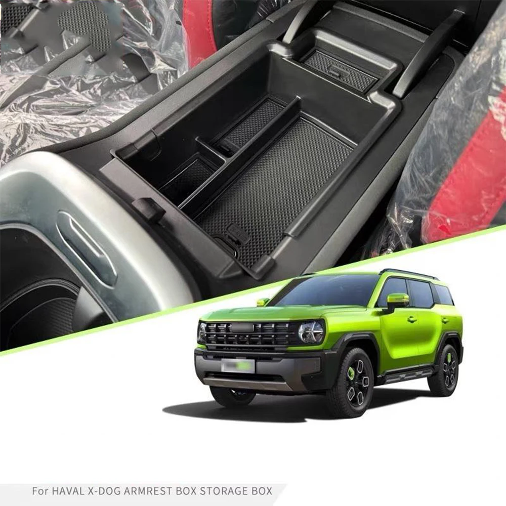 

For Great Wall Haval H3 2024 2025 Car Center Console Lower Organizer Storage Interior Armrest Storage Box Auto Accessories ﻿