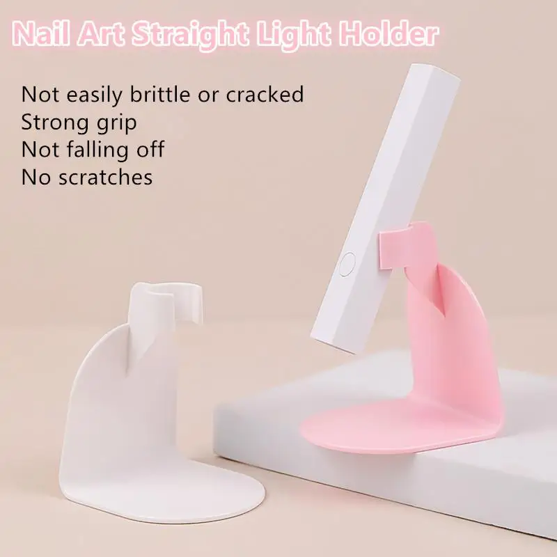 ขาตั้งโคมไฟเล็บมือถือผู้ถือ UV LED Mini เครื่องเป่า Phototherapy Bracket Salon DIY เล็บออกแบบเครื่องมือ