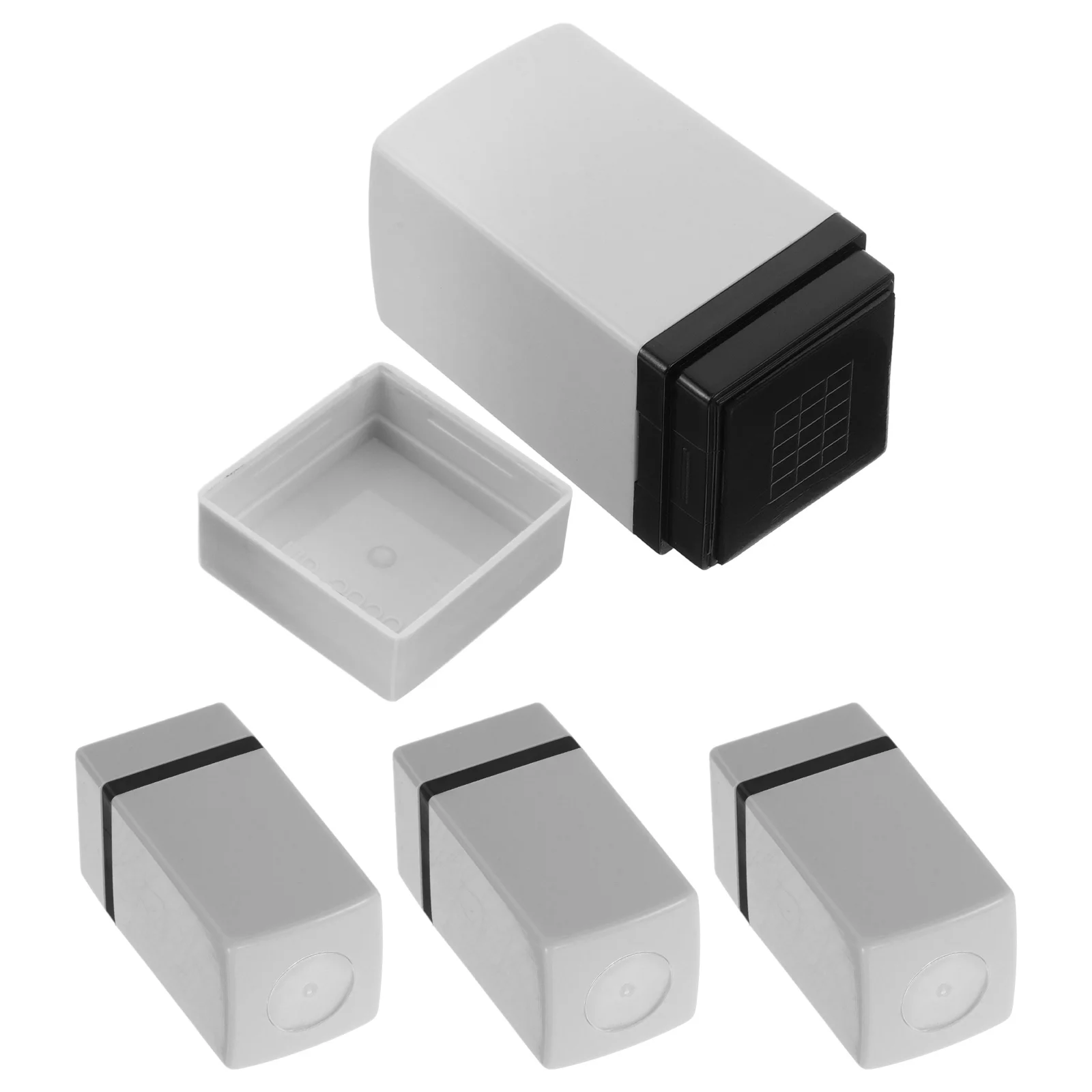 

4pcs Guitar Stamp: Ukulele Chord Presser Tool Reusable Portable Chord Marker For Beginners Musicians Self-Inking Stamp Acoustic