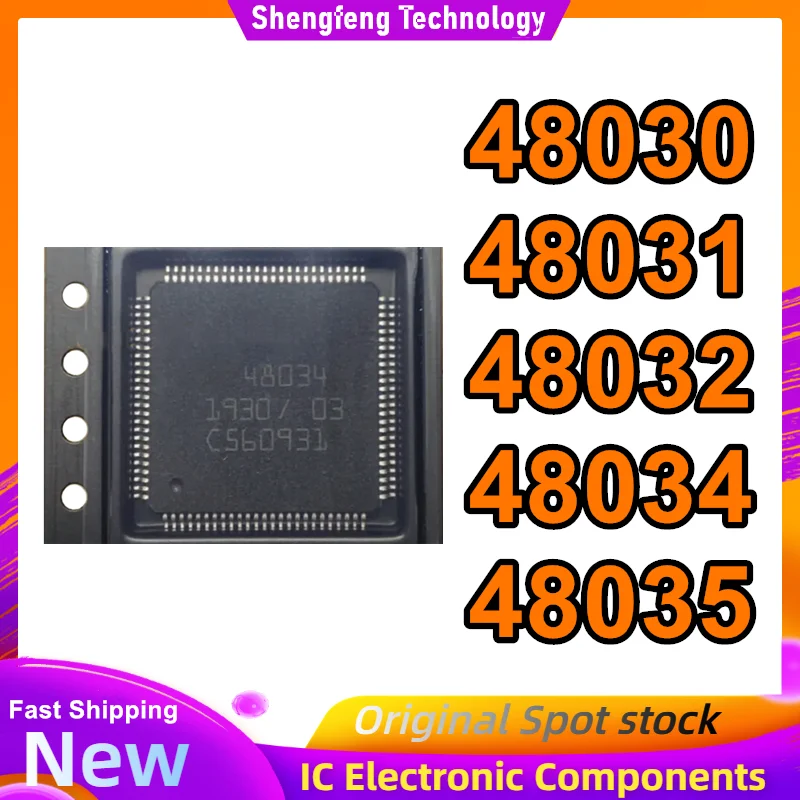 48030 48031 48032 48034 48035 QFP100 IC-Chip 100 % neues Original auf Lager