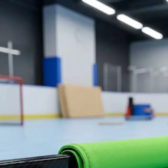 Ice Hockey Weight Training Sleeve 175g Green Woven Fabric Counterweight For Wrist Arm Forearm Strength Building Pre Game Warm Up