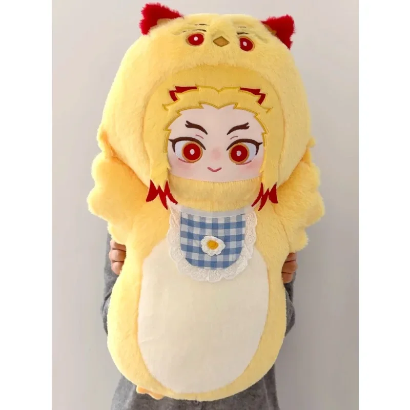 Tanjiro Kamado Plush Pillow Soft Detachable Scarf Nezuko Kamado Throw Pillow Cute Fluffy Home Decor Decoration Collection Gifts