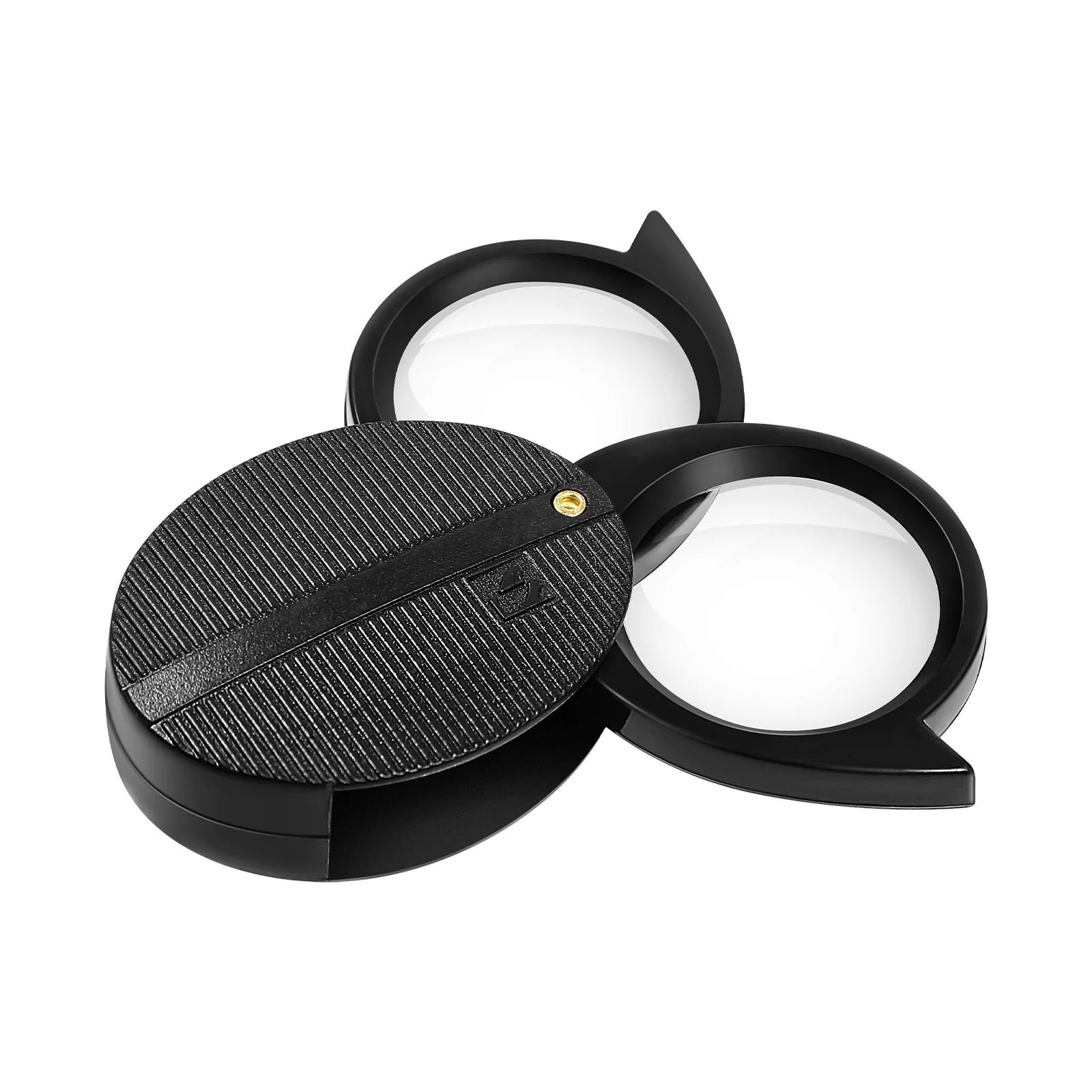 

Magnifier Reading Mini Magnifying Glass 5X Pocket for Glasses Small 10X Kids Senior Gifts The