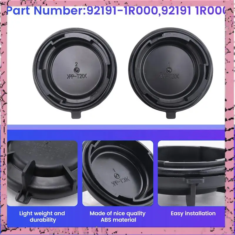 

A30M-92191-1R000 Пылезащитный колпачок для фар Hyundai Accent Solaris 2011 2012 2013 92191 1R000