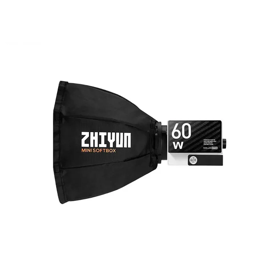 ZHIYUN Mini Softbox Octagon ZY Mount EX1H02 Accessories for Molus G60 X100 COB Video Light Photography Lighting