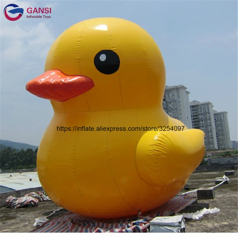 4M Height Inflatable Duck Pool Float ,Giant Inflatable Promotion Duck For Sale