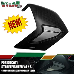 For DUCATI Streetfighter V4 S 2020 2021 2022 2023 Carbon Fiber Rear Swingarm Swing Arm Cover Fairing Kit Motorcycle Accessories