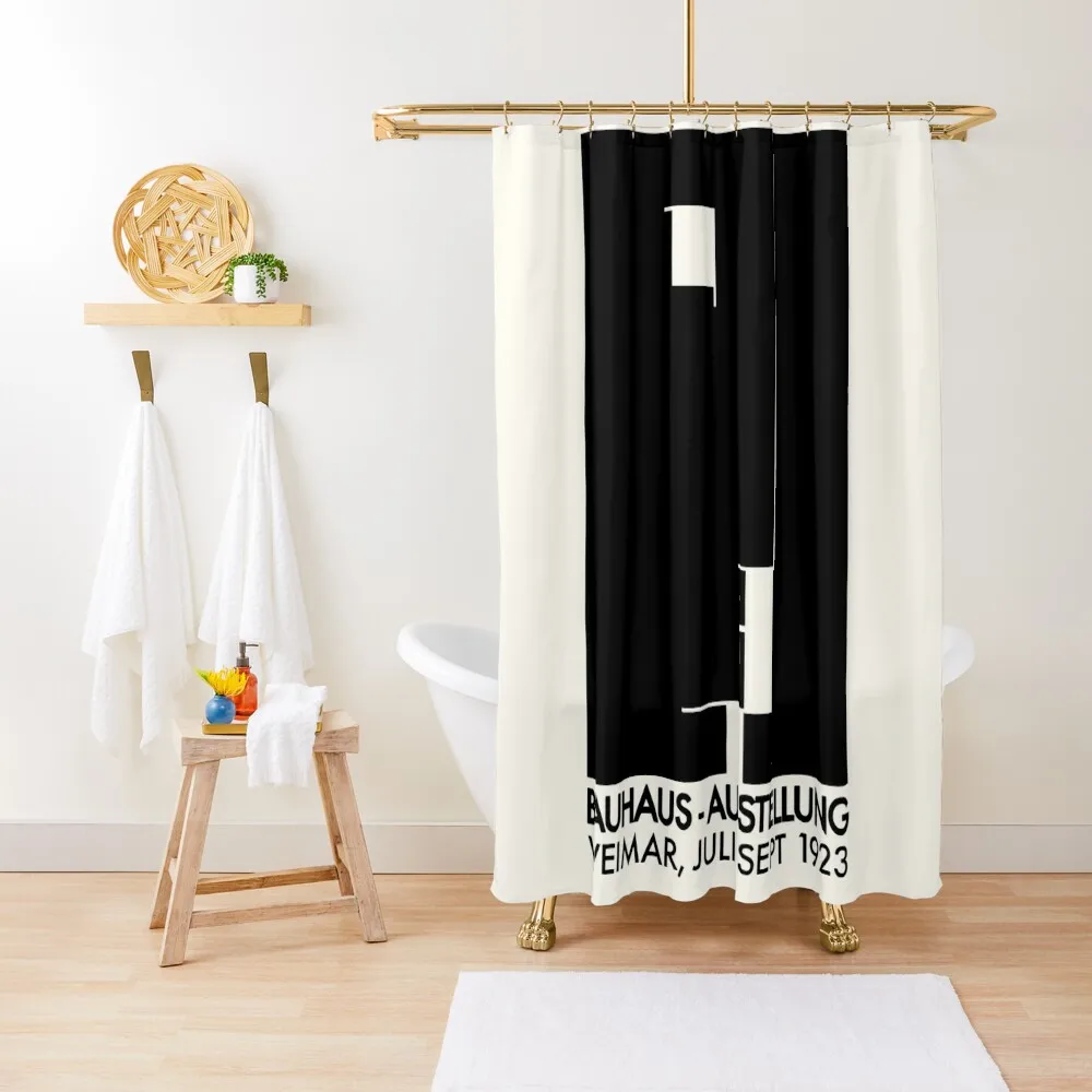 

Bauhaus Ausstellung (Bauhaus Exhibition) Shower Curtain Toilet Accessories Bathroom Shower Bath Luxury Bathroom Curtain