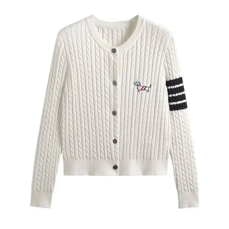 Pull de golf coréen pour femmes, vêtements de golf, haut de sport, broderie en tricot, vêtements décontractés, qualité, automne, nouveau, 2024