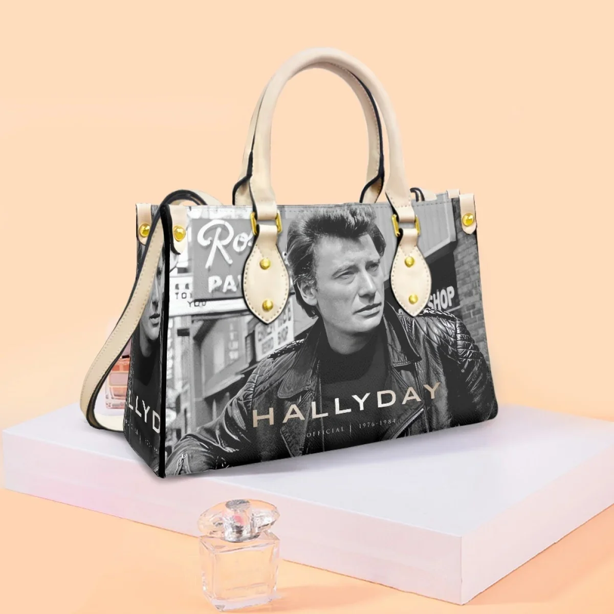 Johnny Hallyday Borse da donna Borse da cantante stile street all\'aperto Marche famose di lusso femminili Nuovo designer personalizzato Sac A Mains