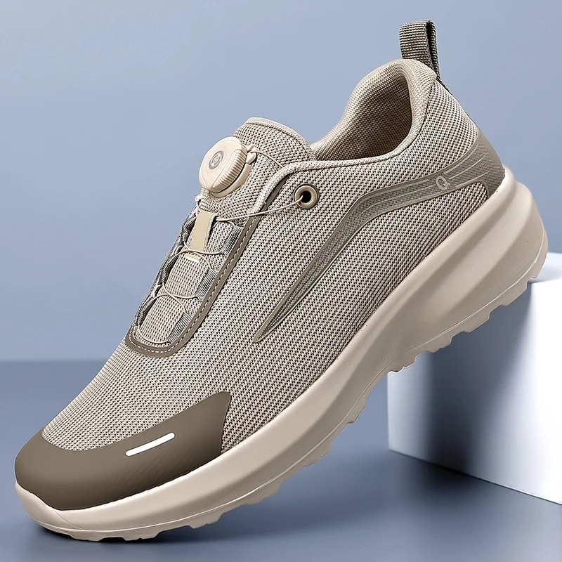 

Men's Shoes 2025 New Breathable Mesh Outdoor Hiking Shoes Men's Casual Hiking Soft-Soled Non-Slip Sports Shoes