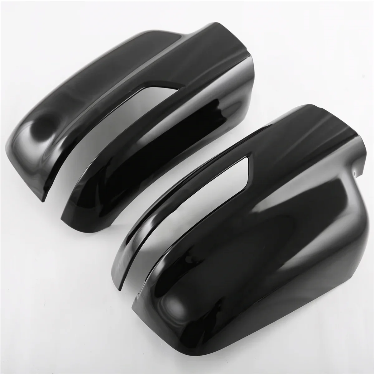 1Pair Car Rearview Mirror Cover Trim for Dodge Ram 1500 TRX T-Rex 2023 Side Wing Rear Mirror Caps Glossy Black