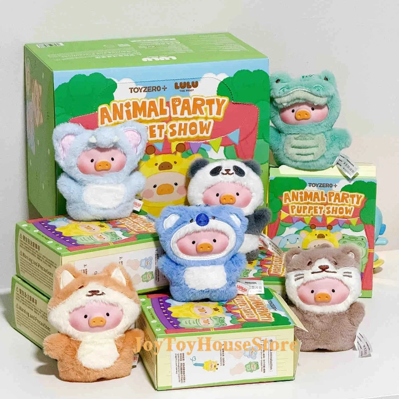 

Lulu The Piggy Vinyl Blind Box Animal Party Forest Theater Series Trendy Collectible Toy Bag Decoration Children Birthday Gift