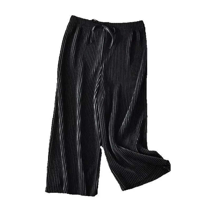 Baby Mädchen Sommer Plissee Leggings Mode einfarbig Kinder weites Bein lose Hosen Kleinkind Kinder kurze Hosen Teen Mädchen Hosen
