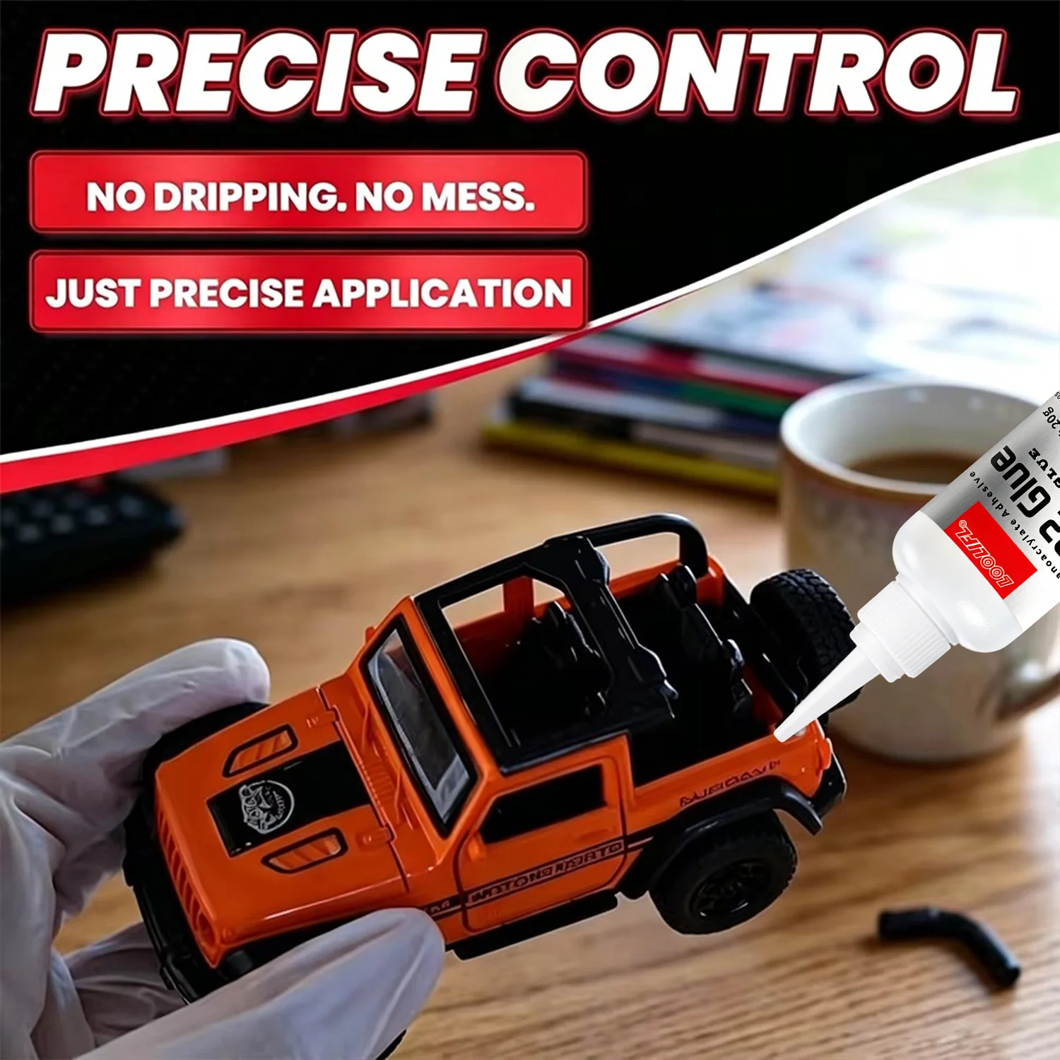 502 Super Glue Extra Strong Instant Adhesive Universal Quick Dry Clear For Metal Glass Plastic Wood Ceramic Home DIY Repair Tool