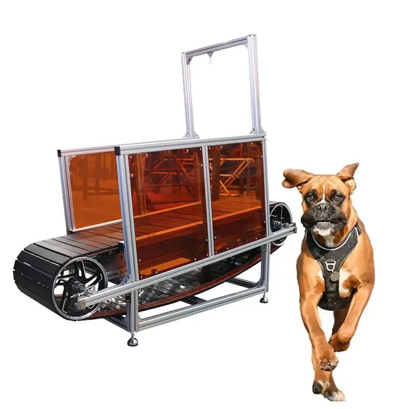 

2023 YIFAN Customized Aluminum Pet Dog Treadmill Dog Running Training Machine Pet Slatmill Fitness Equipment for Large Dogs