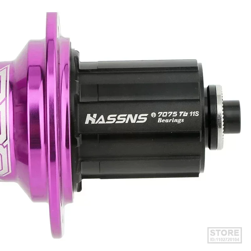 HASSNS PRO7 bicycle hub 7/8/9/10/11/12 speed 24 32 hole bearing mountain bike tower base rear hub 24h 32h bicycle wheel hub