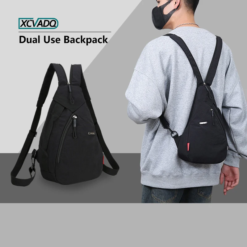 

1pcs Sling Bag - Small Crossbody Backpack Shoulder Casual Daypack Rucksack for Men Women Daypack Travel Hiking Running