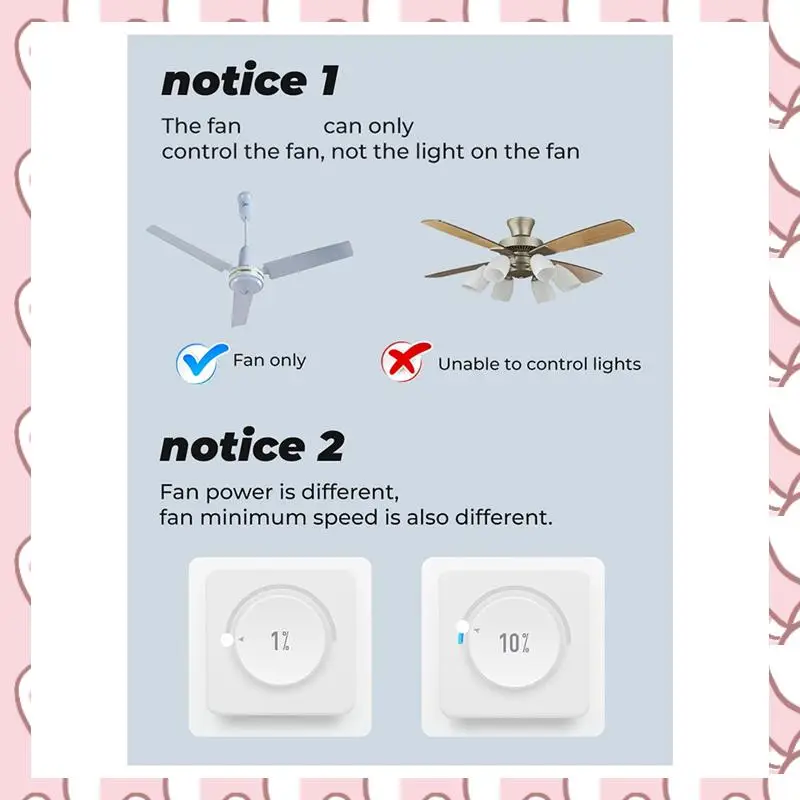HHTL Tuya Smart Wifi Fan Ceiling Fan Switch Module Dual-Mode Reset Voice Switch Controller For Alexa Google Home