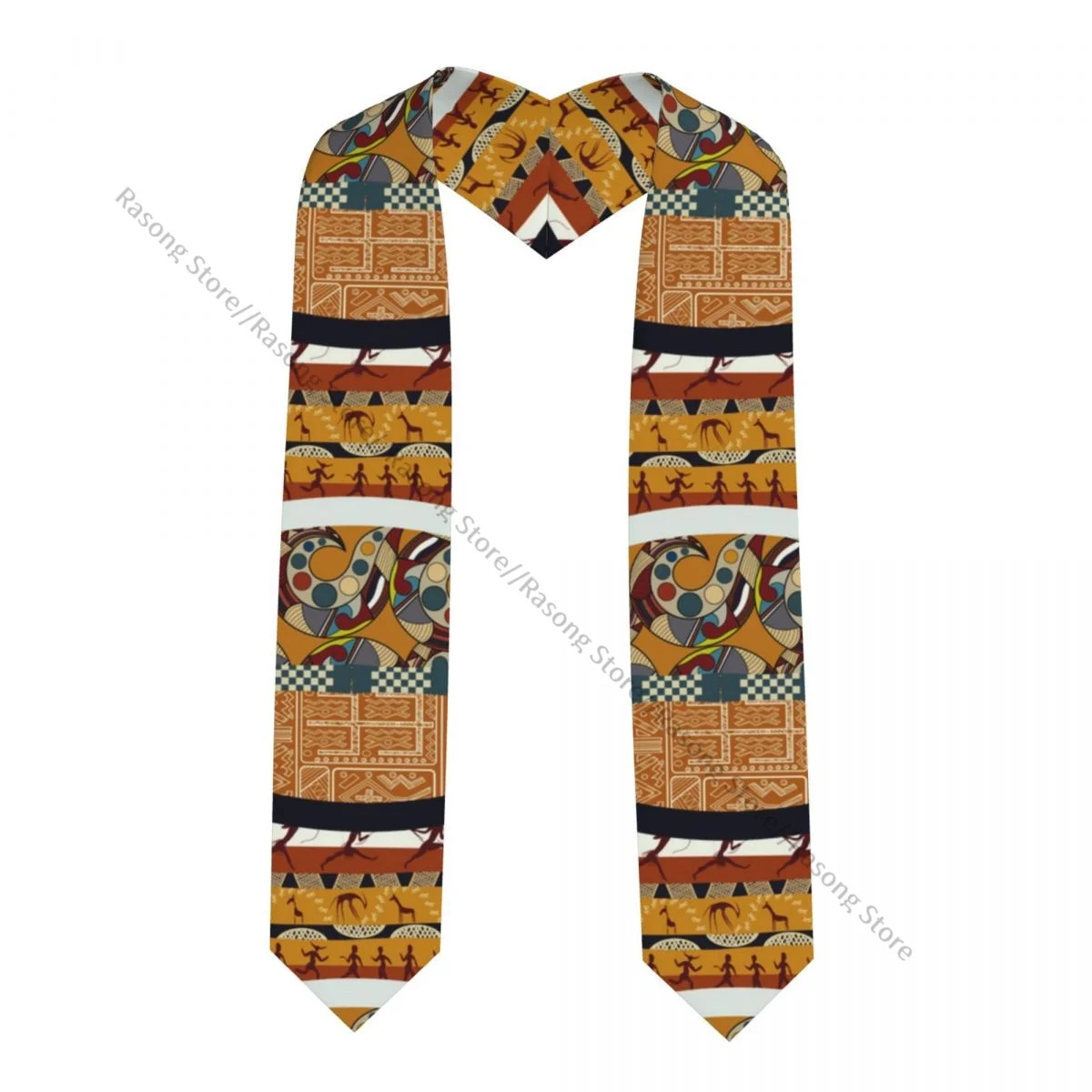 Graduation Stole for Academic Commencement Unisex African Tribal Adult Choir Stole Adult Honor Shawl