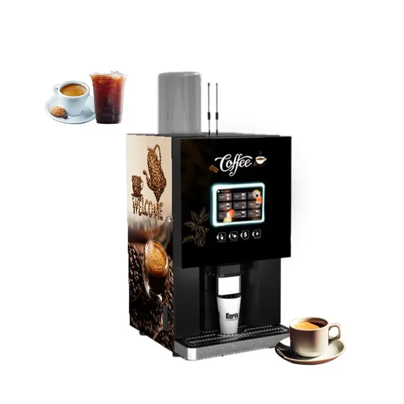 

【Best-selling】Small Self-Service Coffee Machine Automatic Espresso Coffee Vending Machine for Subway and Hospital