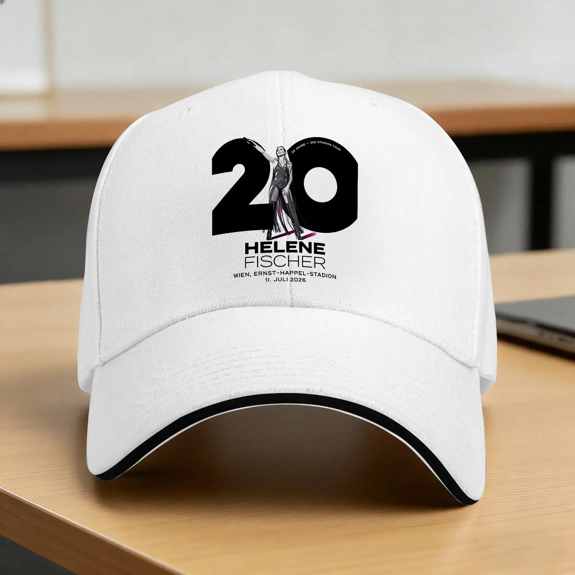 Summer Casual Baseball Cap H-Helene Fischer 360° Stadium Tour Hunting Camping Trucker Hat  y2k Retro Snapback Cap
