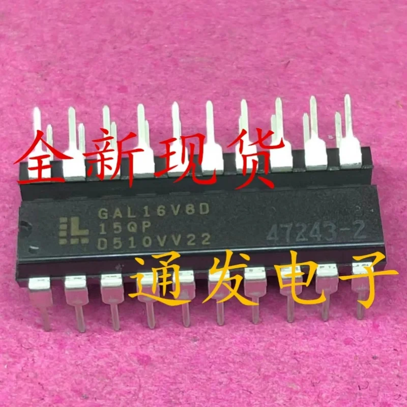 

1 PCS/LOTE GAL16V8D-15QP GAL16V8D DIP-20 100% New and Original IC chip integrated circuit