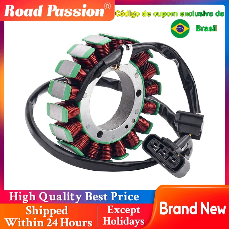 Bobina de estator para gerador de motocicleta, para cf moto cforce uforce zforce 800 cf800 x8 cfx8 cf188 800cc atv utv z8 u8 rastreador 0800-03200