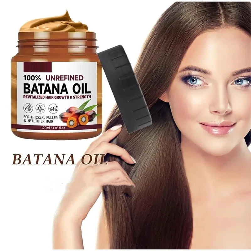 Batana Oil Hair Care Product Clean Supple Hair Care Lotion Soften Hair Reduce Rough Hair Split Increase Hair Elasticity HairCare