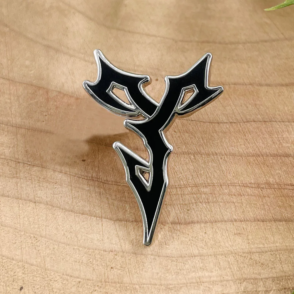 Jecht Tattoo Logo Brooch Cartoon Game Final Fantasy Badge Personalized Backpack Accessory Collar Pin Fan Gift