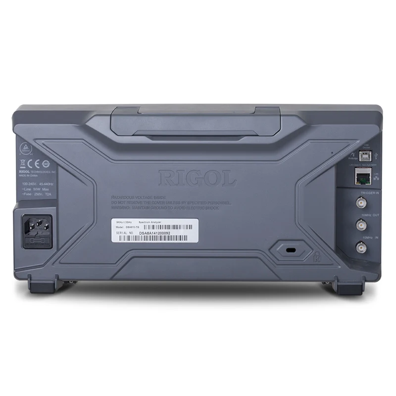 Analizador de espectro de tipo barrido RIGOL DSA815 DSA815-TG, 9kHz a 1,5GHz, resolución de 10Hz a 1MHz, ancho de banda para componentes electrónicos