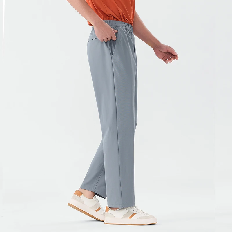 2026 Spring and Summer Men's Jogging Pants Moisture-wicking Cooling Sun Protection Tapered Outdoor Lightweight Casual Pants