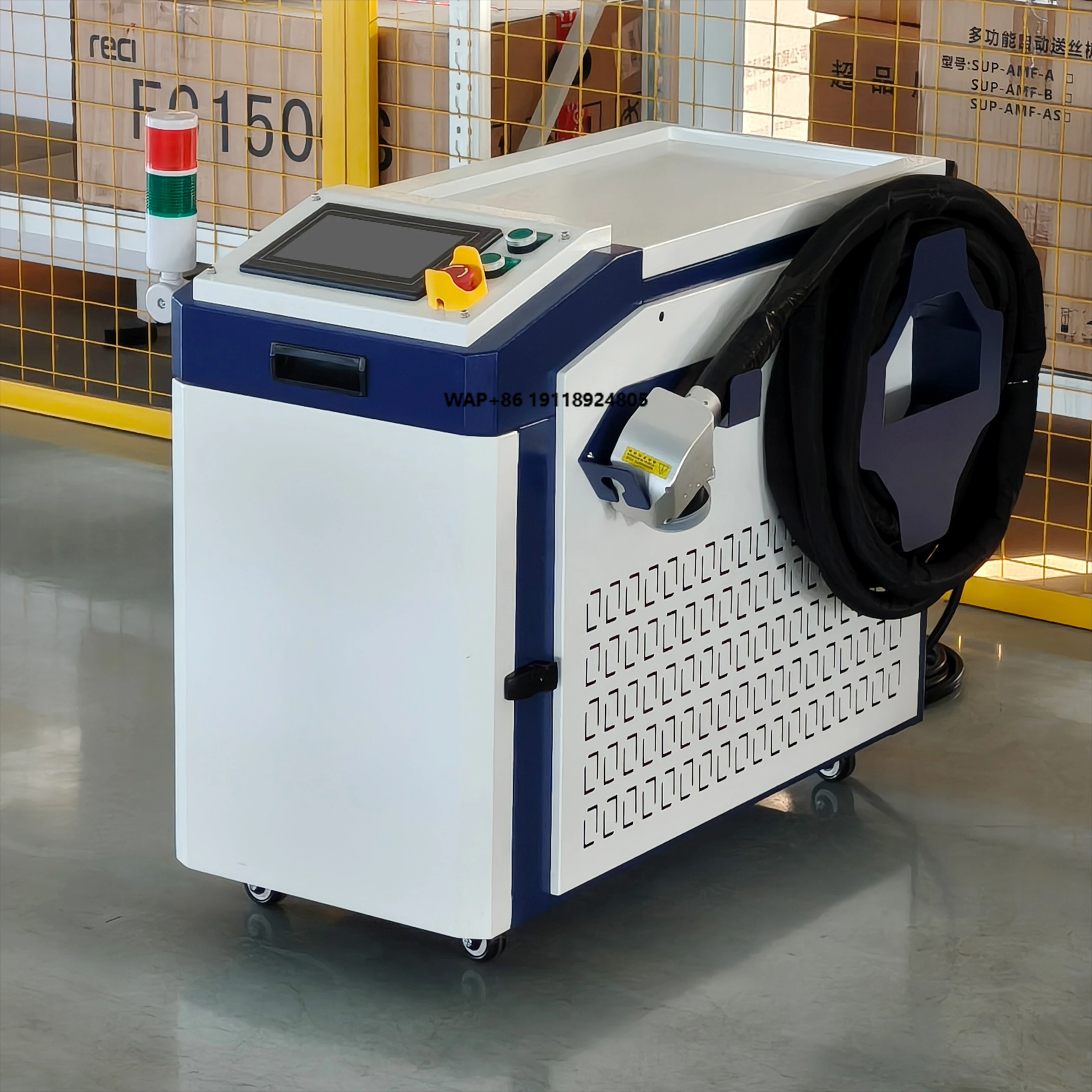 Máquina de Limpieza para Eliminar Óxido de Pintura, 500w/1000w, Refrigerada por Agua, para Metal, Madera, Piedra, Paredes, Uso Industrial