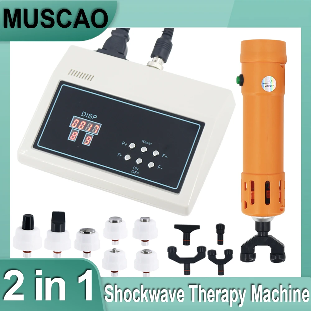 

Shockwave Therapy Machine 2In1 ED Treatment Relieve Shoulder And Neck Pain Relax Home Use Health Care Chiropractic Adjusting Too