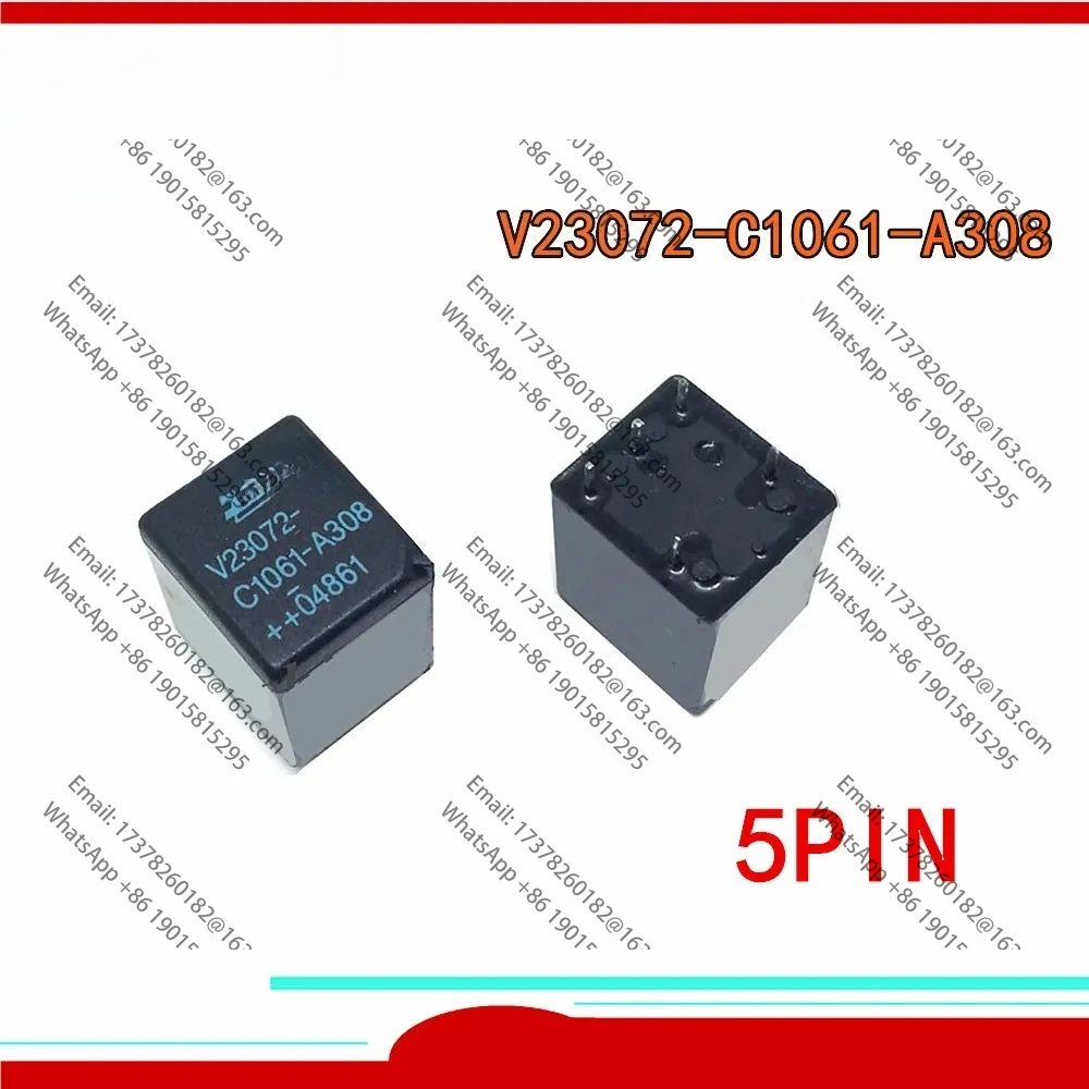 

5 шт. оригинальное автомобильное реле V23072-C1061-A308 V23072C1061A308 V23072 C1061 A308 5PIN 12VDC