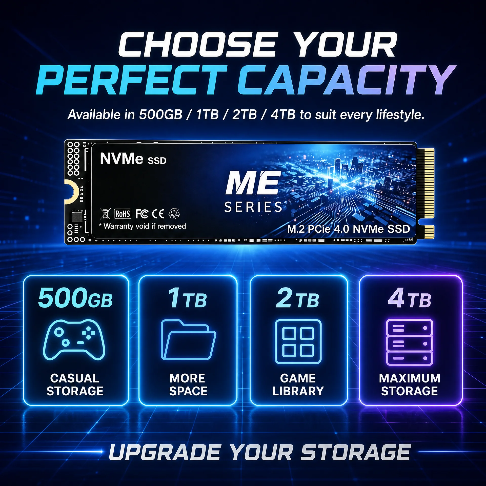 SSD NVMe M.2 ME SERIES Origina - M.2 Nvme 4Tb Pcie 4.0 Ssd avaliação e preço