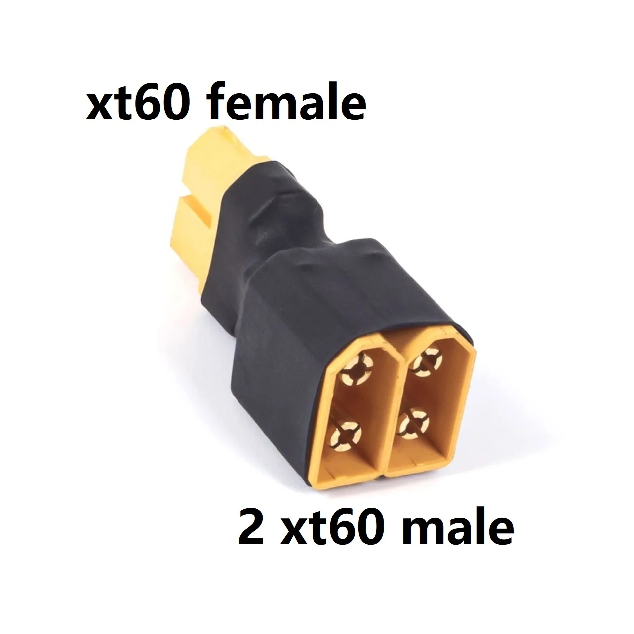 1/2PCS XT60 männlich weiblich Parallel Stecker Adapter Konverter Stecker Kabel Lipo Batterie Kabelbaum Stecker Verdrahtung Ersatz teil
