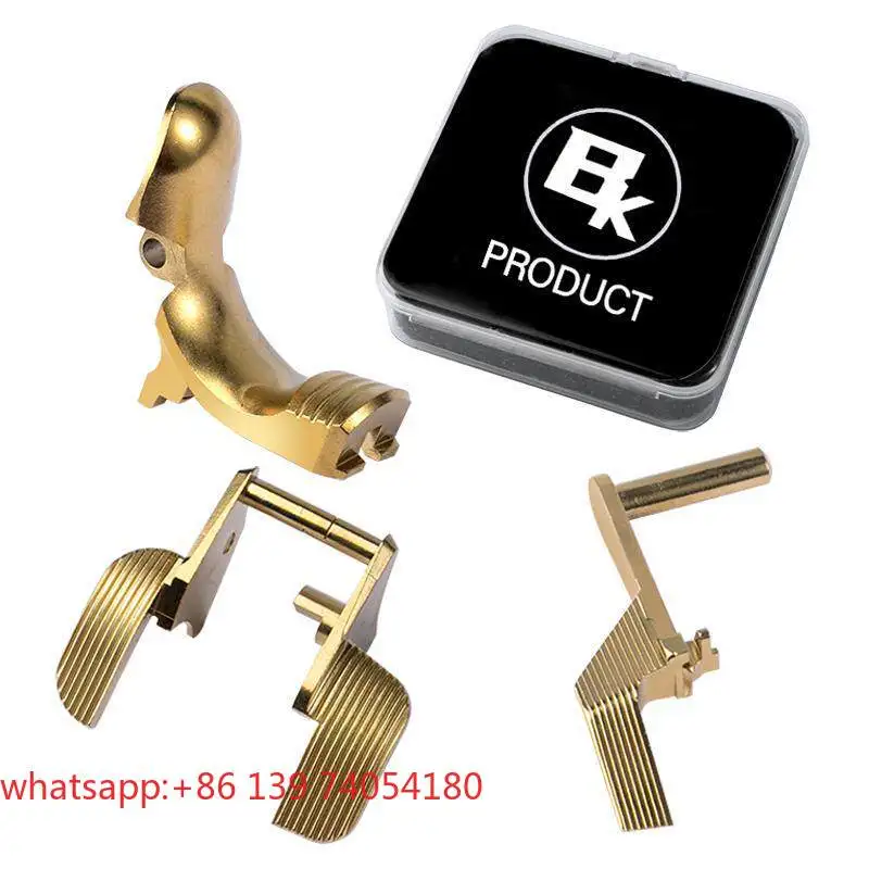 BK2011 steel three piece set, double-sided insurance, sea tail hanging, three color optional with packaging box