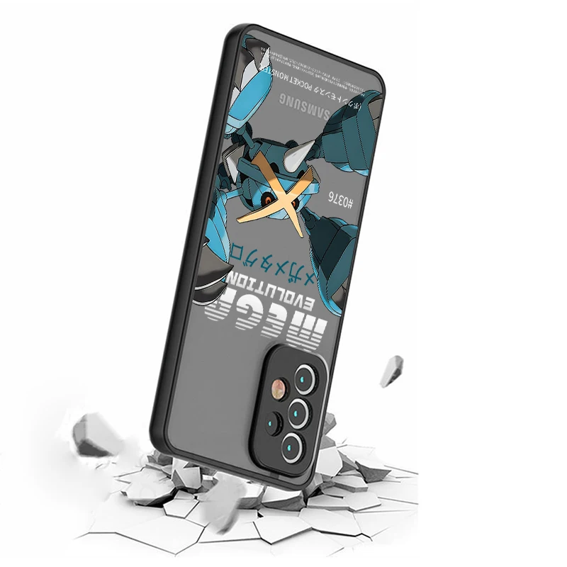 M-Megas-Pokémon شفاف بلوري لسامسونج غالاكسي ، S 24 ، S23 ، S22 ، S21 ، S20 FE ، S10 ، S9 ، S8 Plus ، Ultra Pro 5G TPU #4