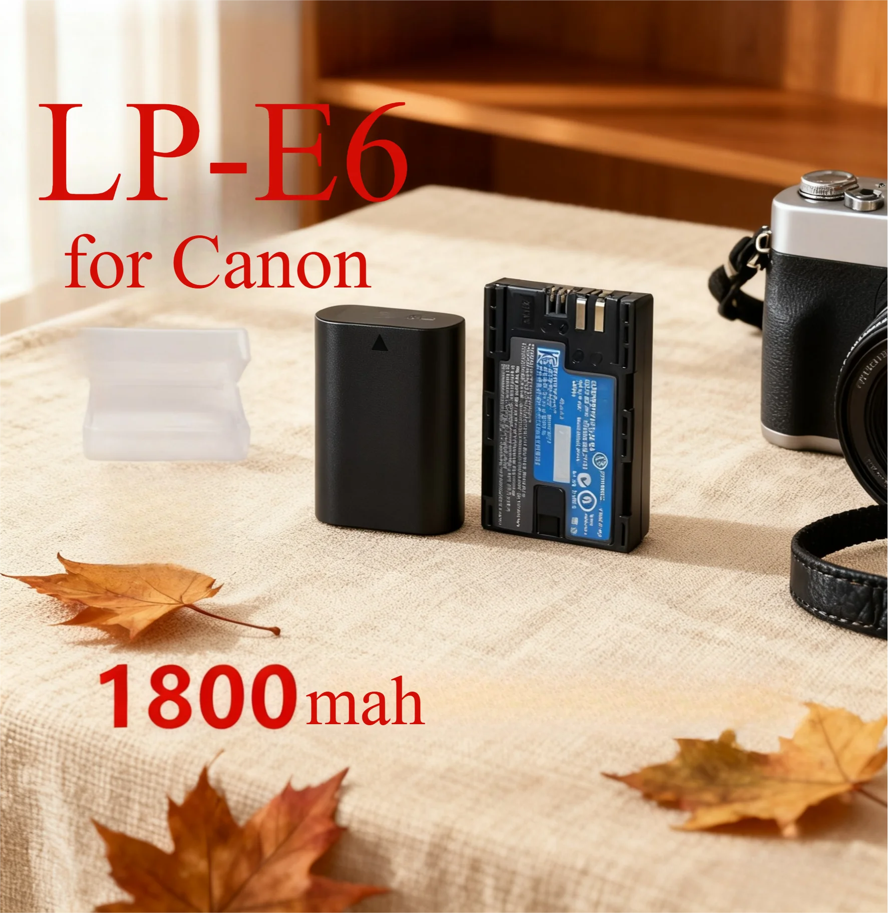 1800Mah LP-E6 Repla…