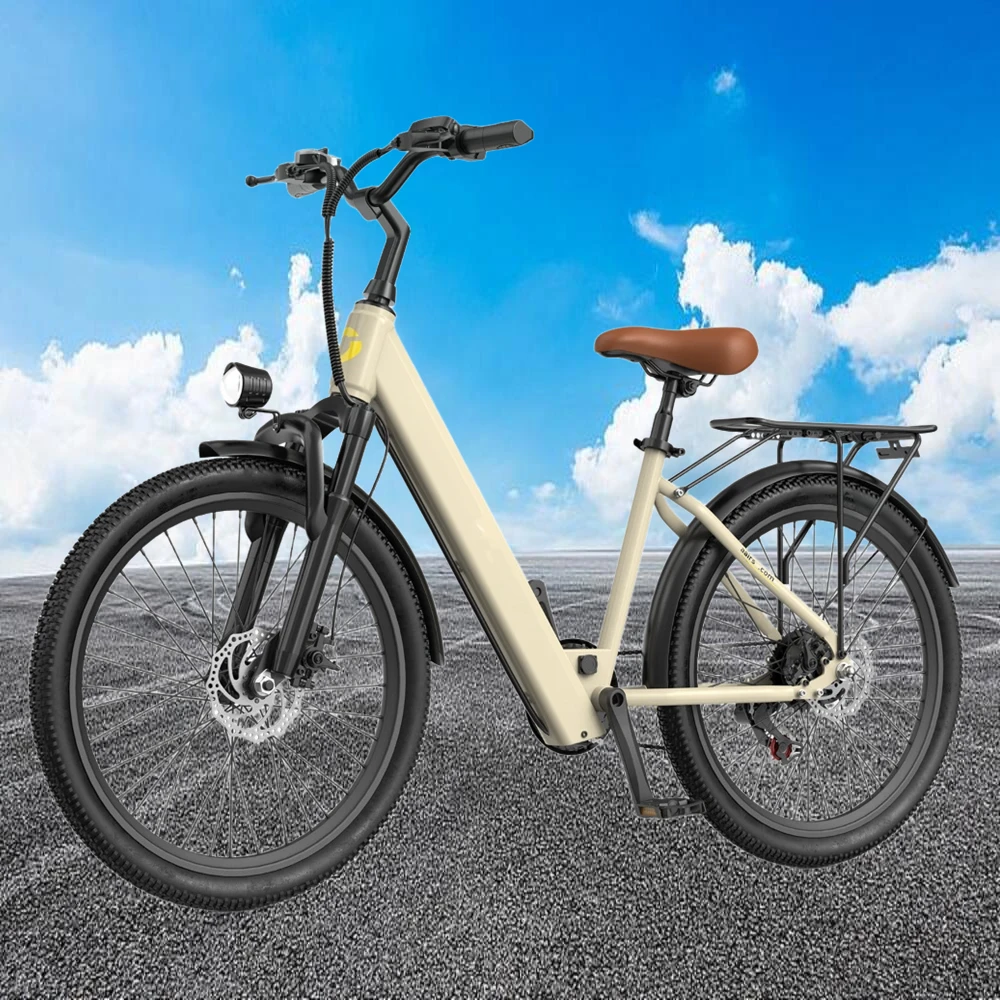 

24" Electric Motorcycles Mountain E Bike for Adults, 625W Peak Motor Ebike 23.9Mph 33Miles 13.5AH Adults Electric Bicycle