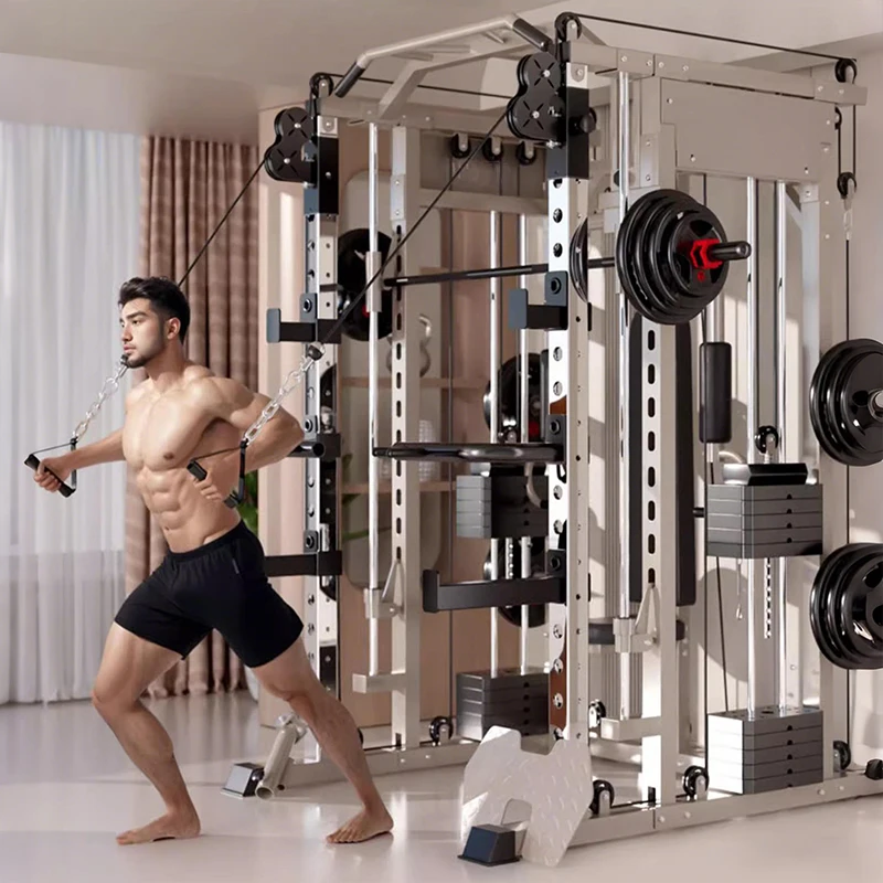 

Тренажерный зал Power Rack Оборудование Стойка для приседаний Функциональный домашний набор Многофункциональный весовой автомат Смита на продажу