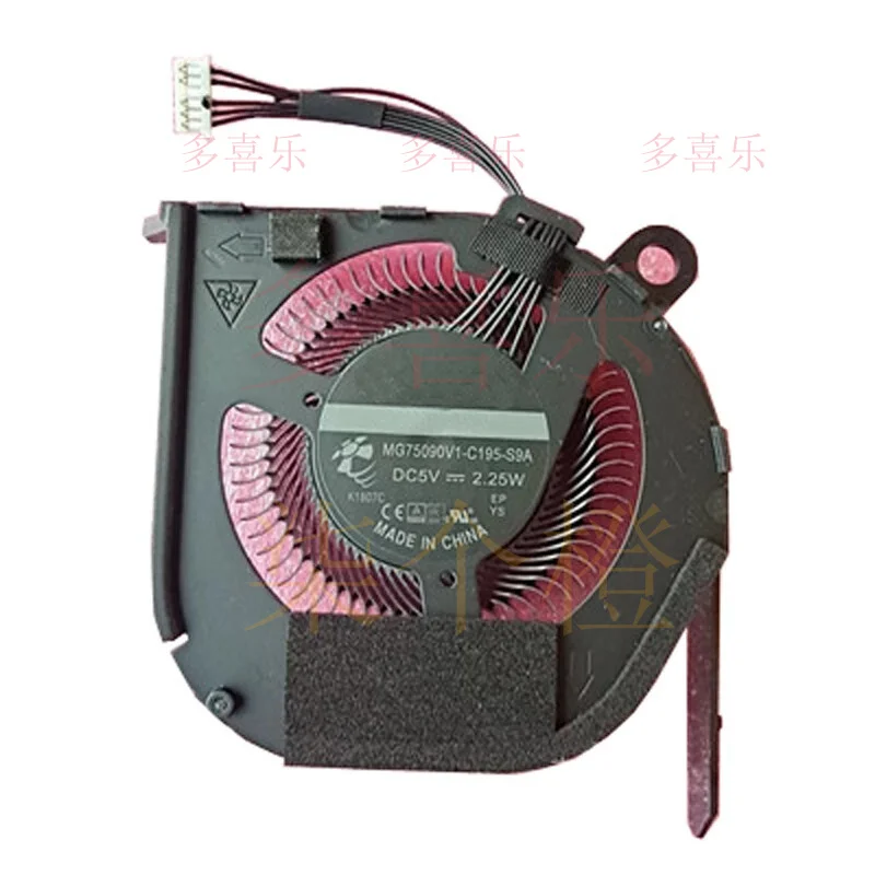 Ventola di raffreddamento CPU ZMZM per Lenovo ThinkPad P15 Gen 1 T15g Gen 1 MG75090V1-C195-S9A DC5V