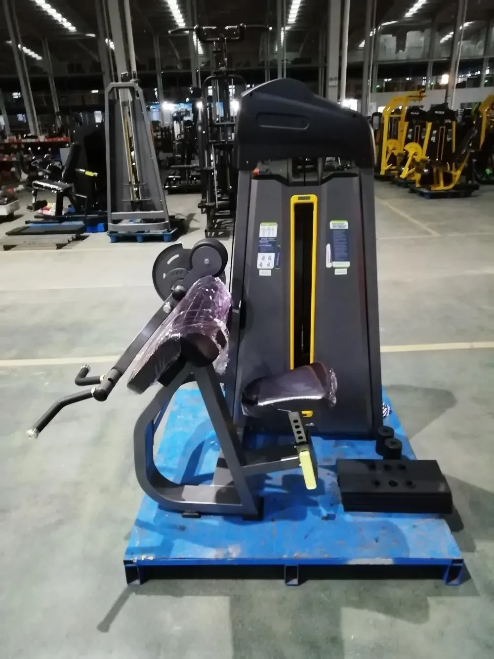 

l Factory Commercial Gym Equipment Fitness Seated Arm Press Dual Function of Biceps And Triceps Machine