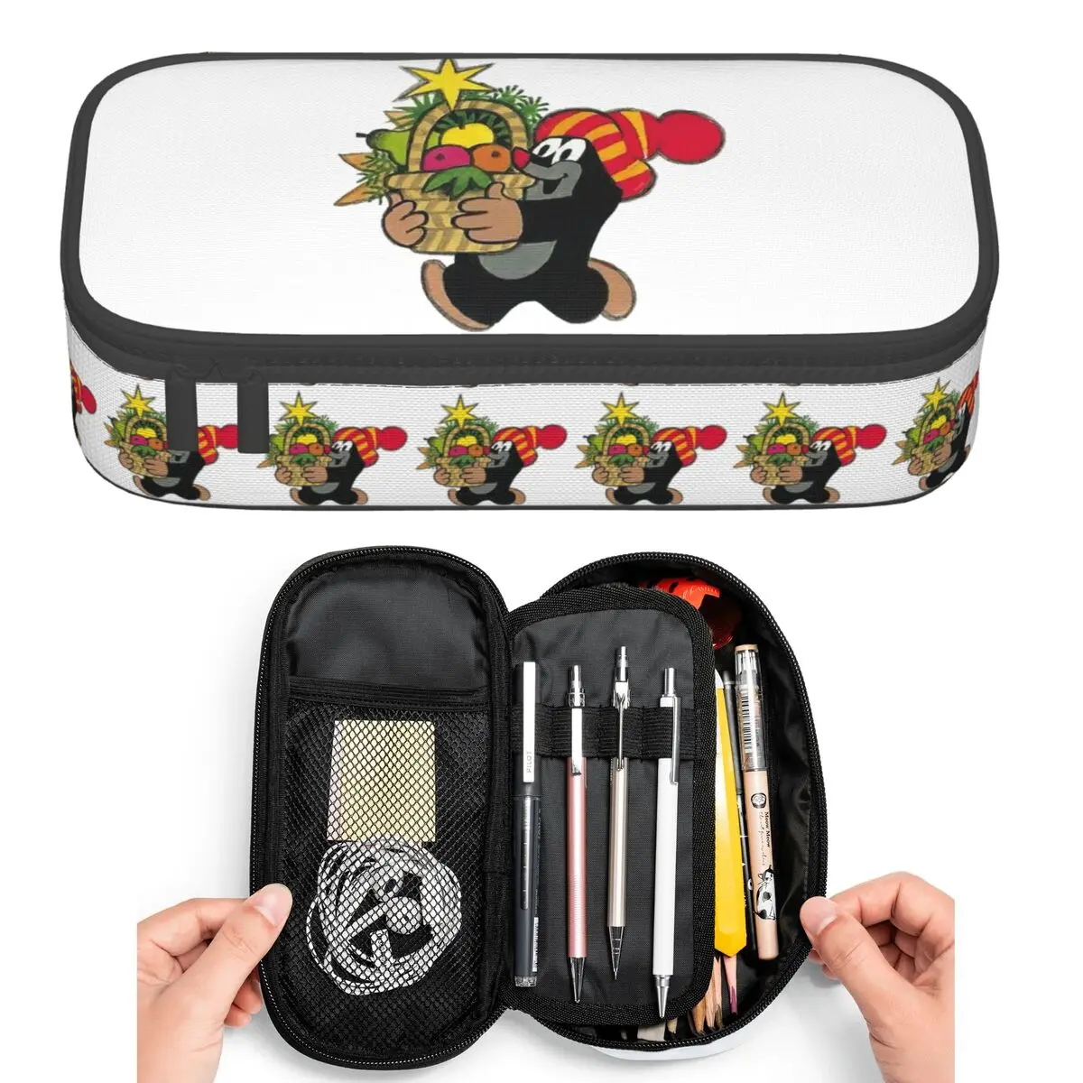 

Пеналы Mole Happy Krtek для студентов, коробка для ручек, сумка для карандашей, большая сумка для хранения карандашей, держатель для ручек