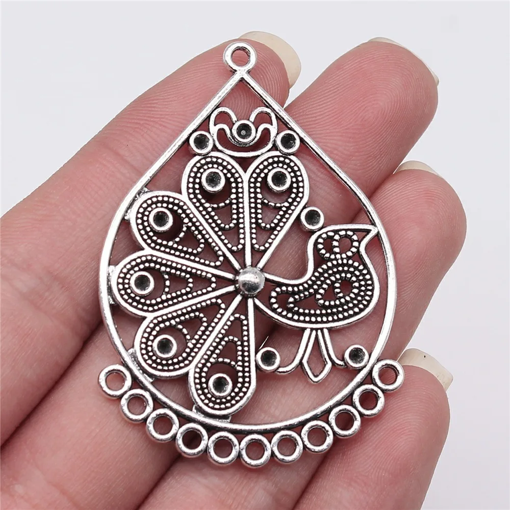 10 sztuk złącze kolczyka do tworzenia kolczyków kolczyk kropelka złącze Charms Diy biżuteria kolczyk Charms ustalenia akcesoria — zdjęcie 4